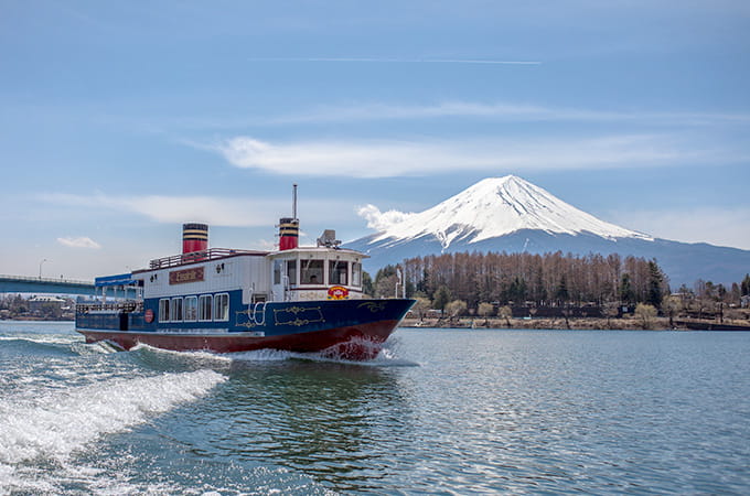 河口湖遊覧船イメージ